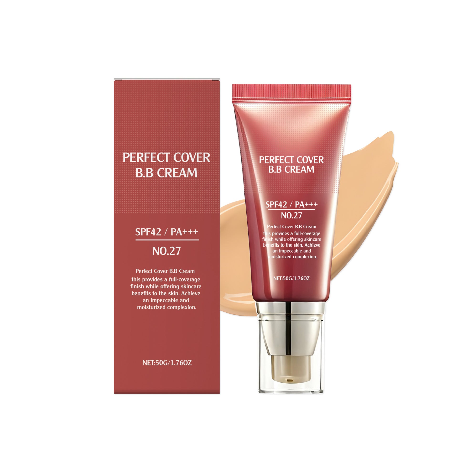 Perfect Cover BB Cream 50Ml Brightening Cc Concealer Brightening Foundation Base Primer